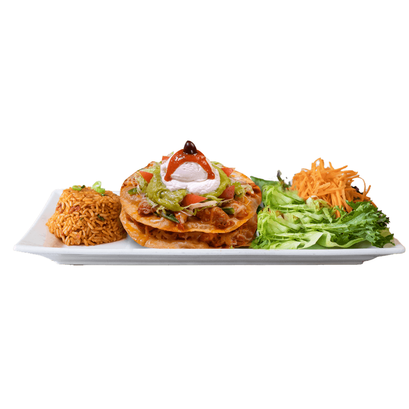 Tostada Poulet effiloché / Pulled Chicken Tostada