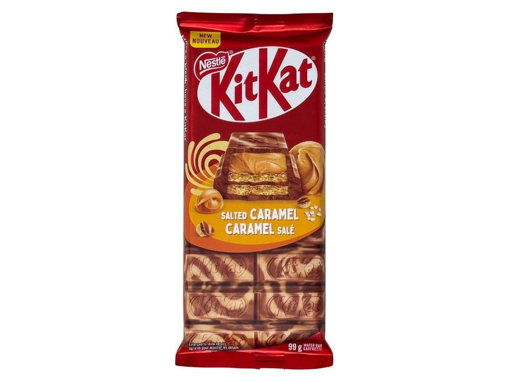 KitKat Tablets Salted Caramel 99g Milk Chocolate Wafer Bar