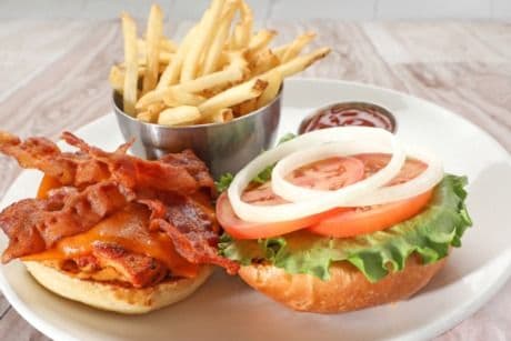 Cajun Chicken Burger
