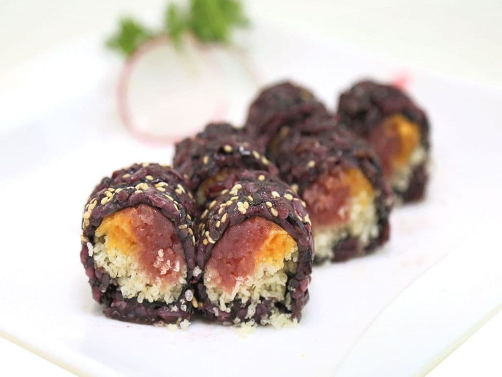 81B brown rice spicy tuna cris