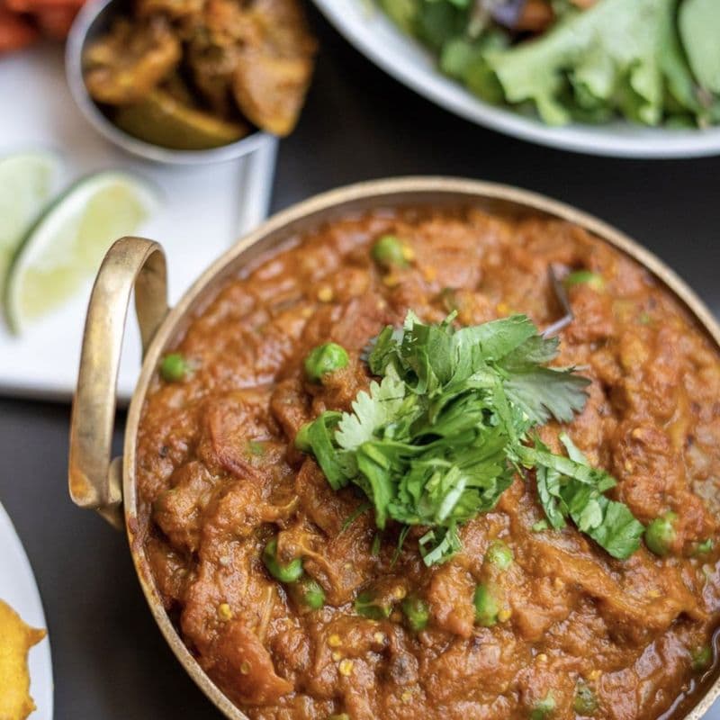 Eggplant Bhartha