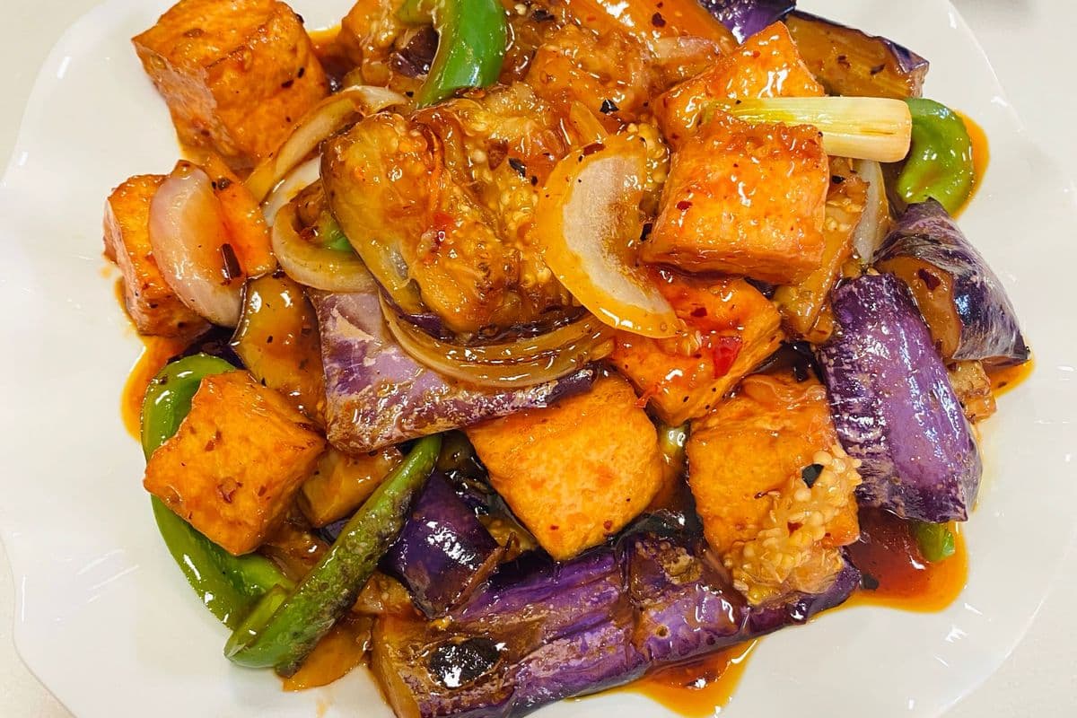 Spicy Eggplant and Tofu