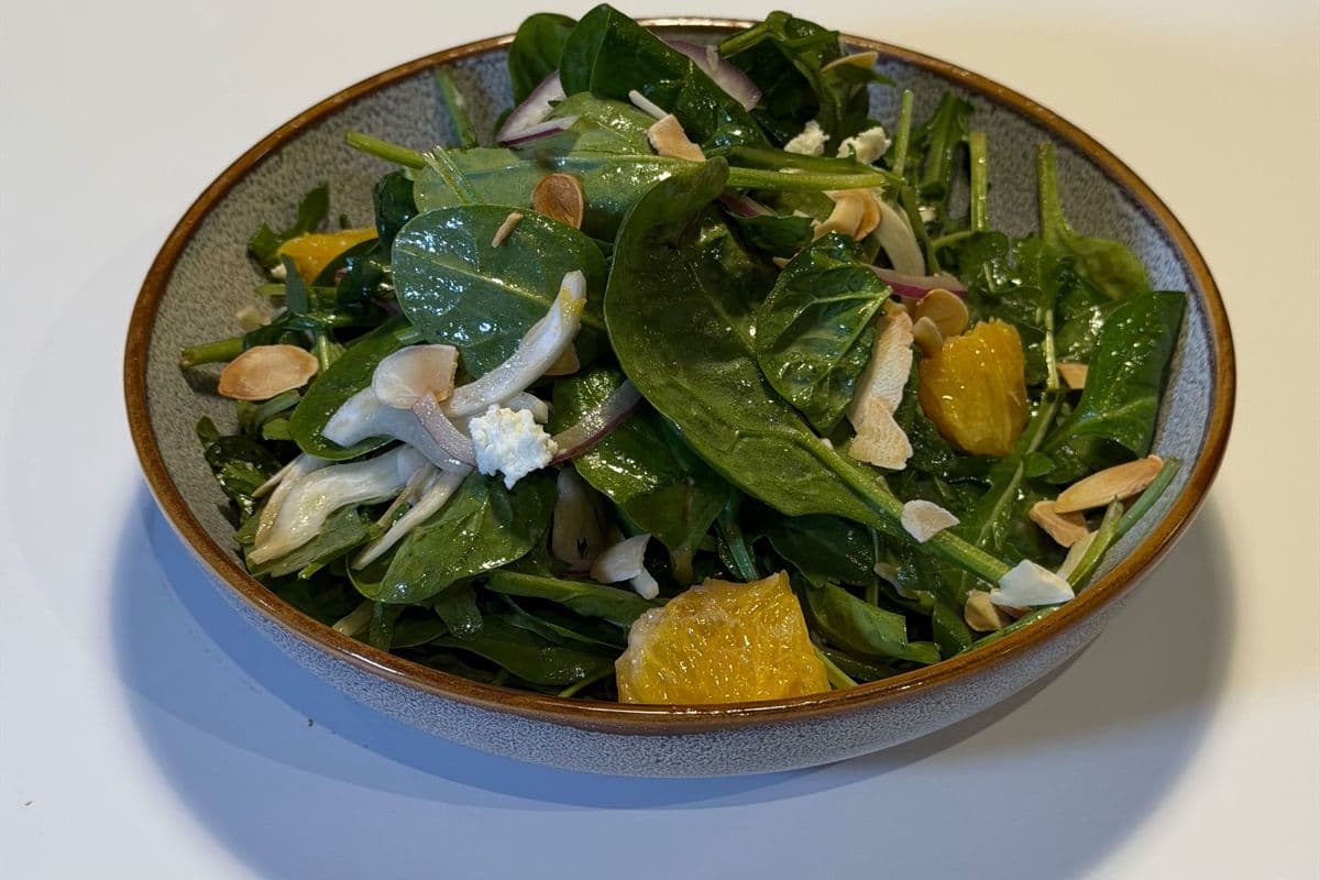 Mandarin Spinach Salad