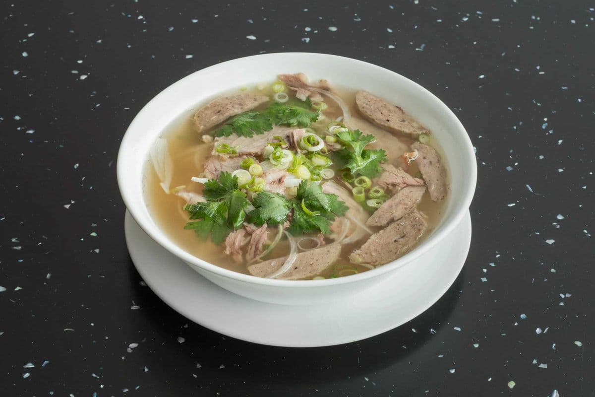 15. Brisket, Meatballs Noodle Soup