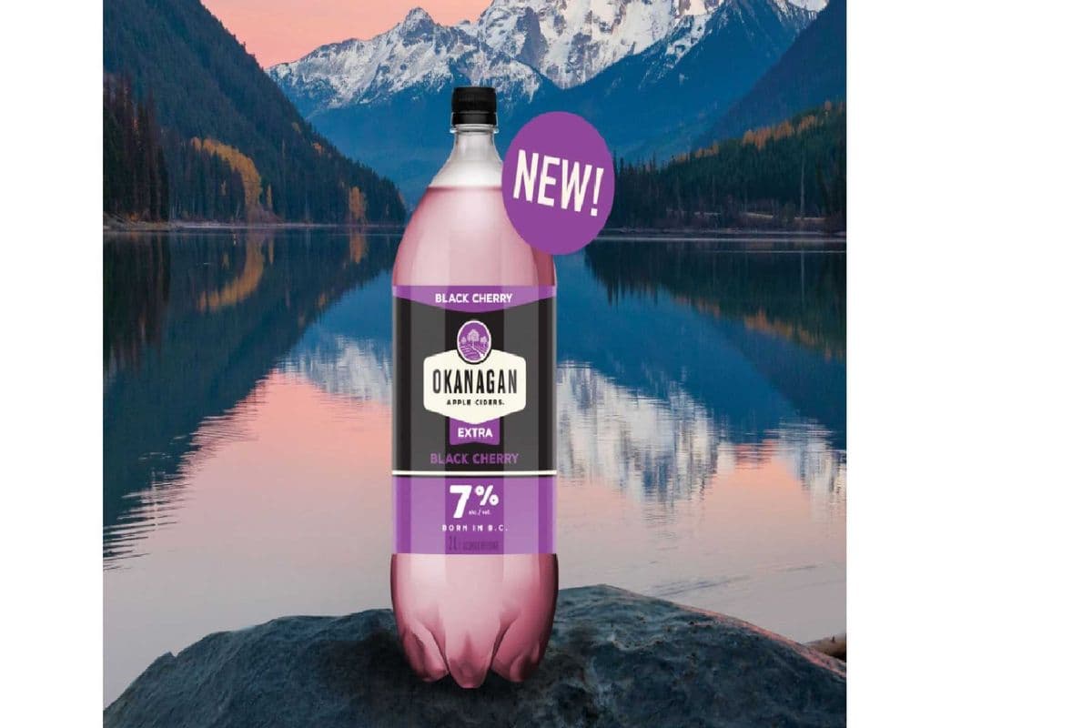 Okanagan Black Cherry Cider (1 x 2L bottle)