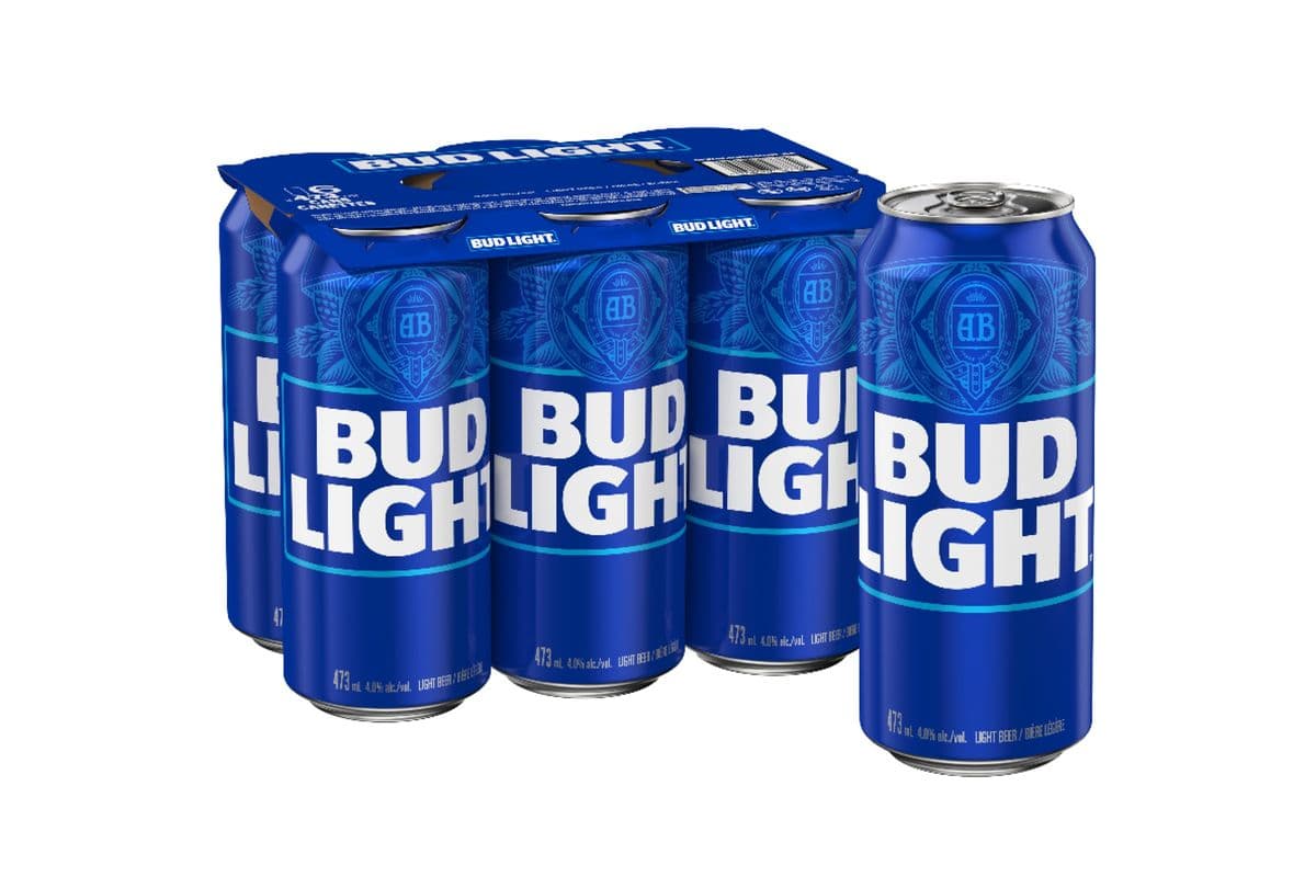 Bud Light 77483 (6 x 473ml Cans)