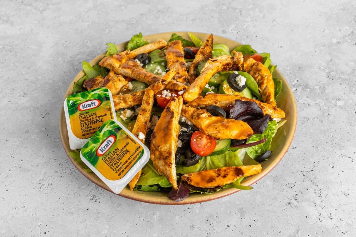 Chicken Greek Salad