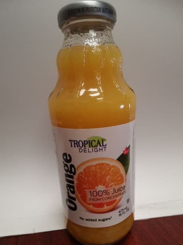 tropical orange juice