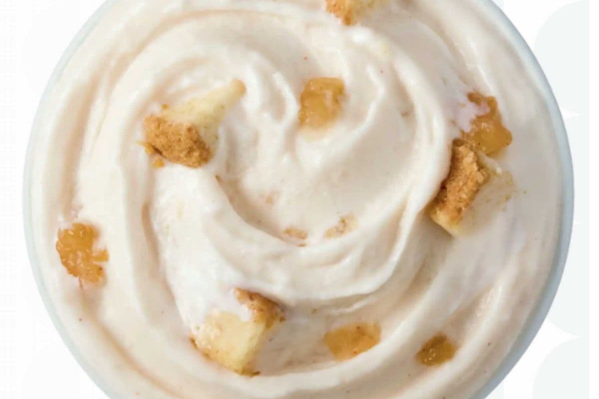DessertMD Blizzard Gâteau fromage pomme et caramel/Caramel apple cheesecake Blizzard.