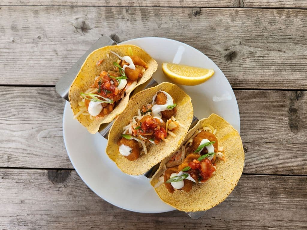 Gluten Free Crispy Shrimp Tacos