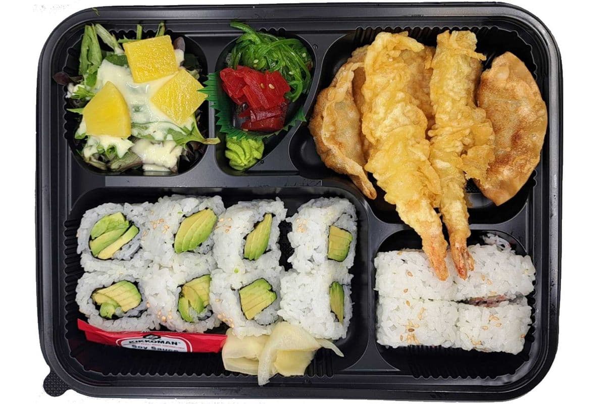 Avocado Roll Bento