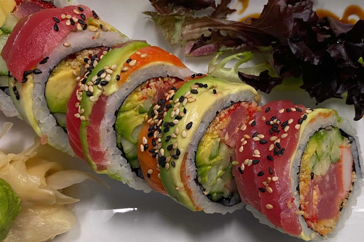 F21. Futomaki arc-en-ciel / Rainbow Futomaki