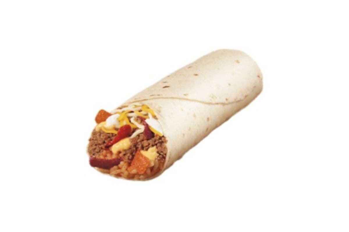 Cheesy Double Beef Burrito