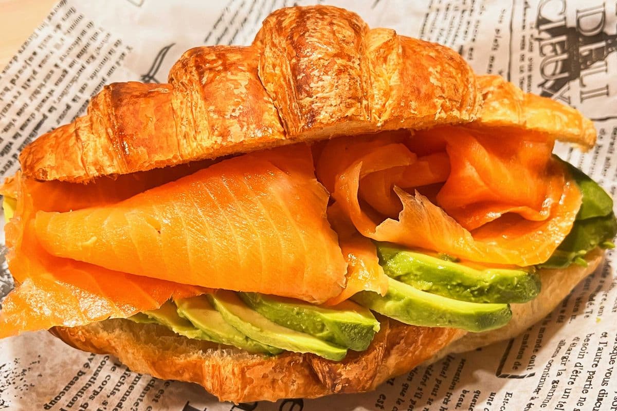 Smoked Salmon Croissant