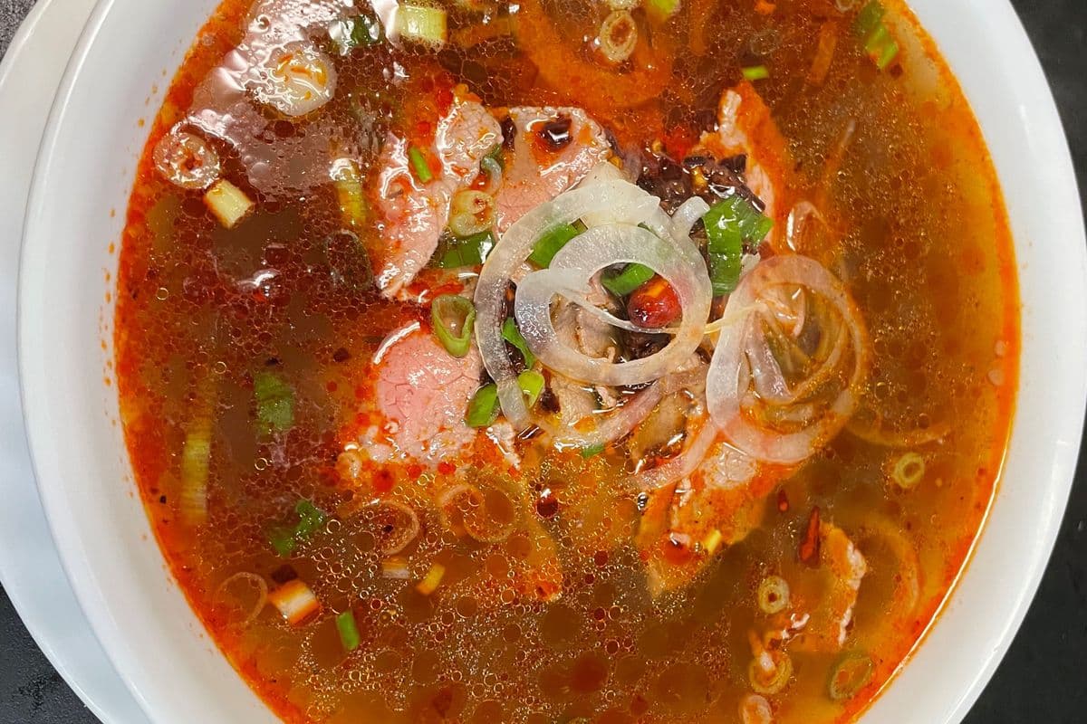 8A. Spicy Beef Noodle Soup