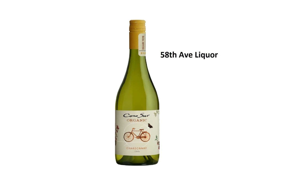 CONO SUR ORGANIC CHARDONNAY 750ML (1 x 750ML)