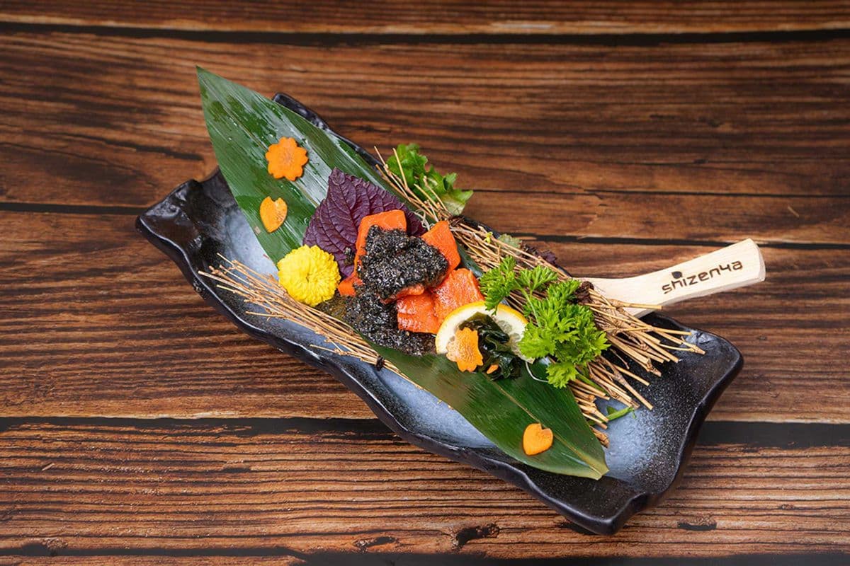 Wild Sockeye Salmon Black Gomaae