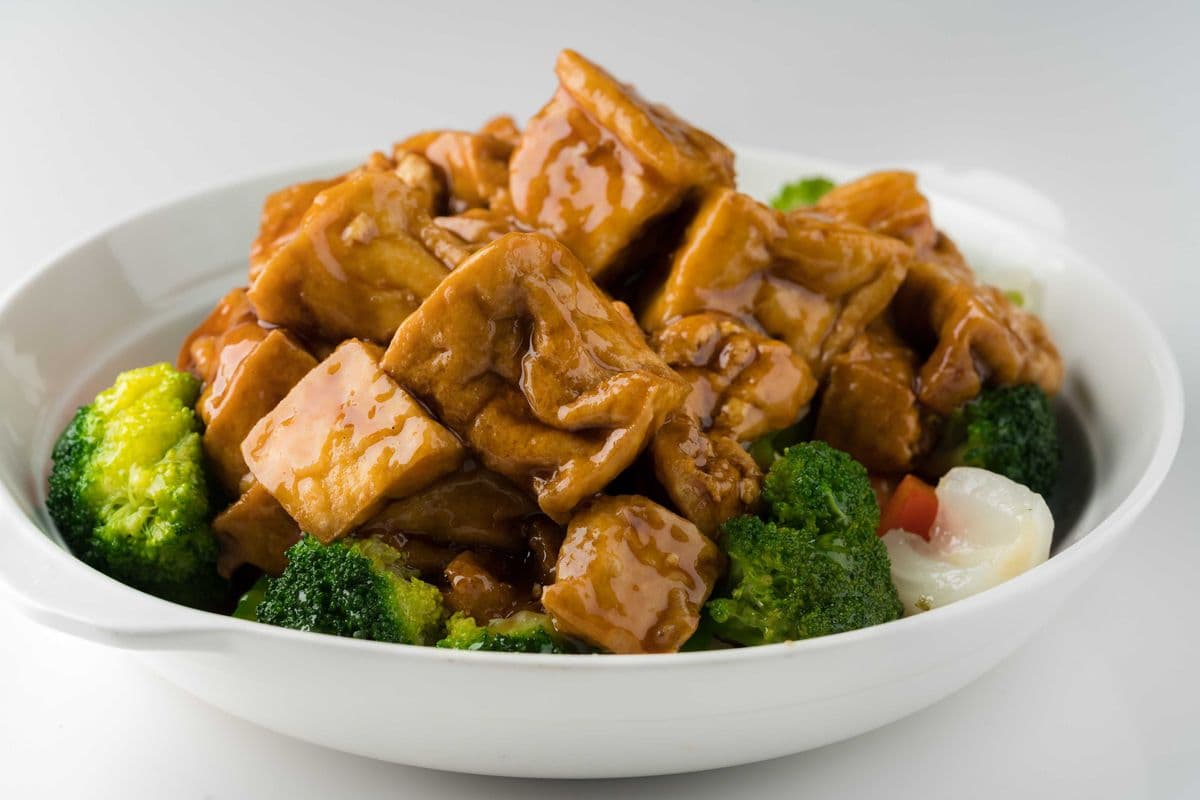 119.Fried Tofu Braised with Vegetables