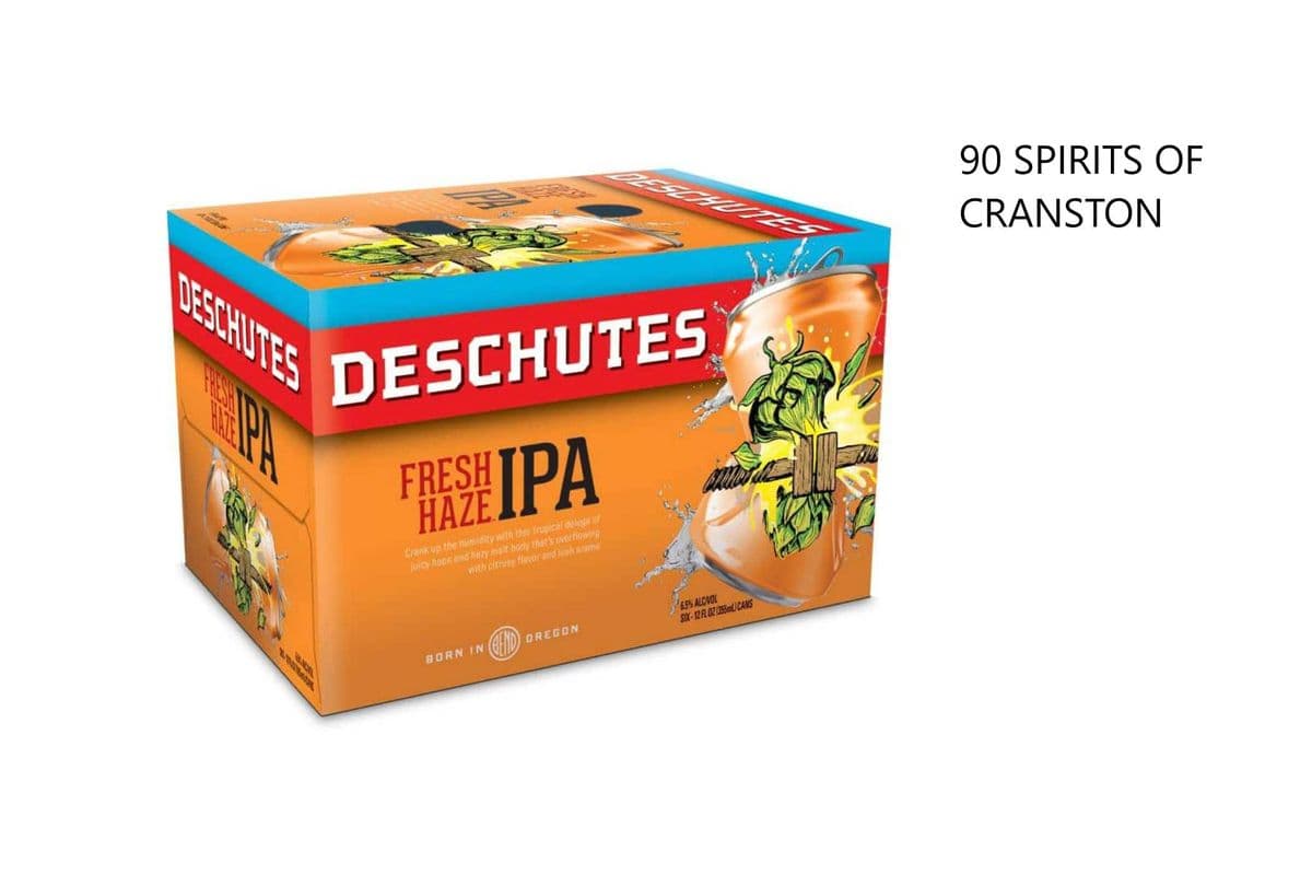 DESCHUTES FRESH HAZE IPA 6 CANS (1 x 6x355ML)