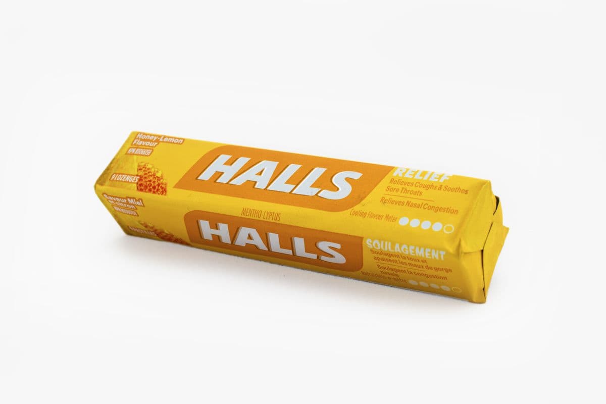 Halls Honey Lemon (9 lozenges)