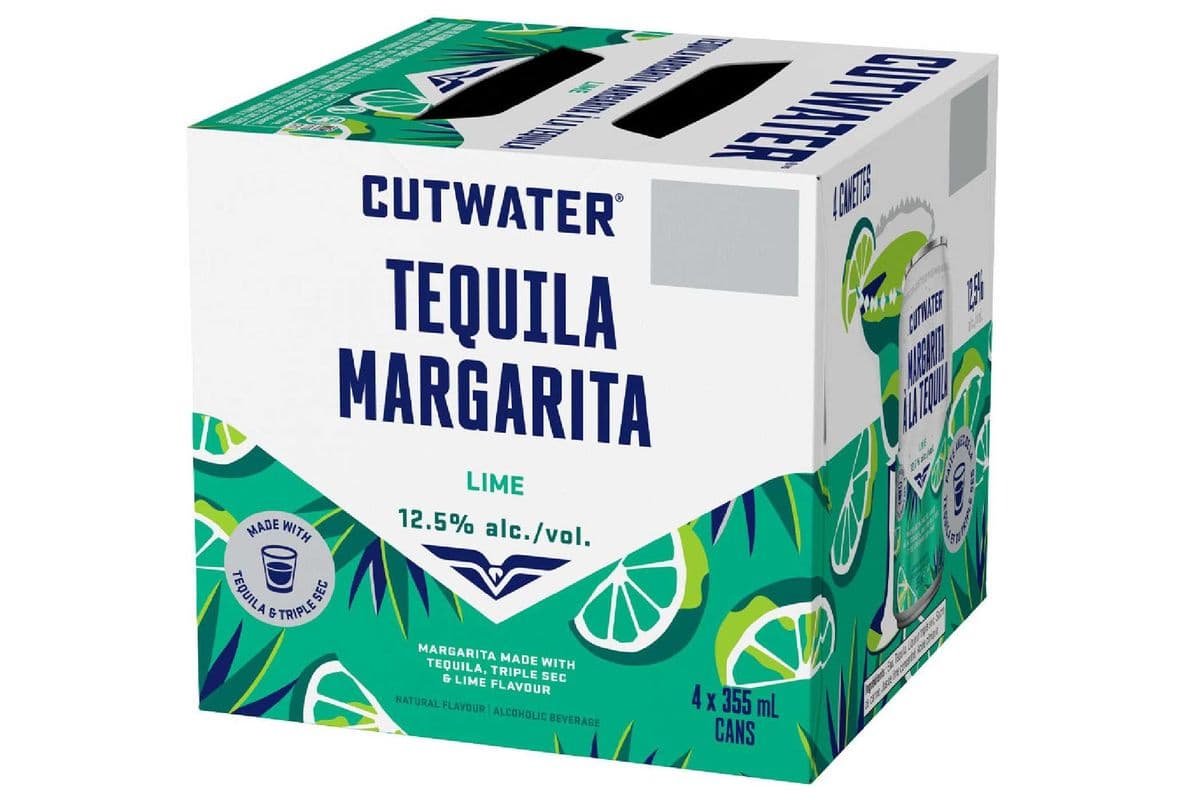 Cutwater Tequila Margarita (4 x 355ml)