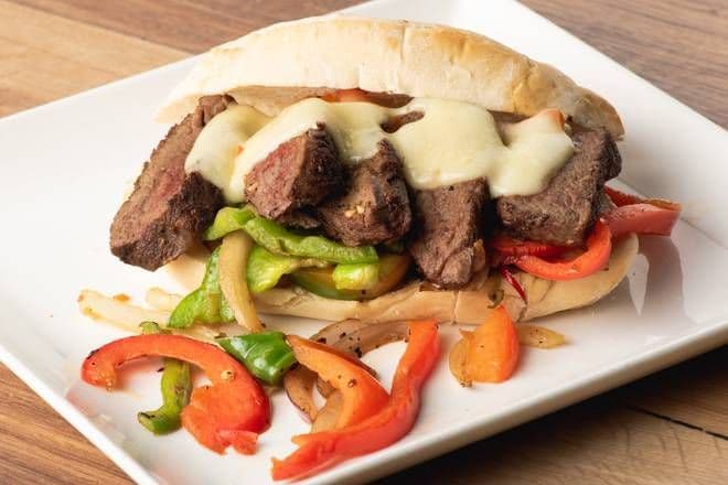Beef Tenderloin Philly Sandwich