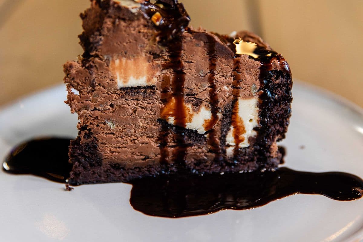 Chocolate Eruption Cheesecake