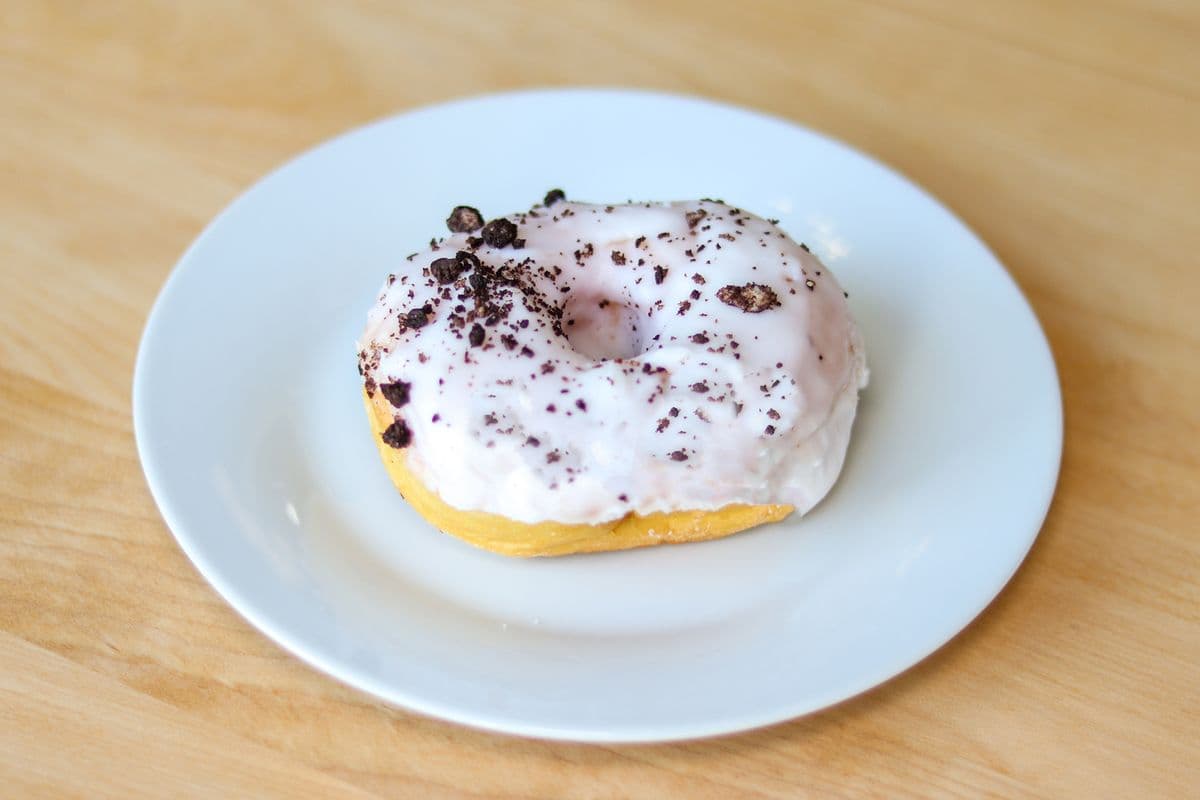 Vanilla Dip Oreo Donut