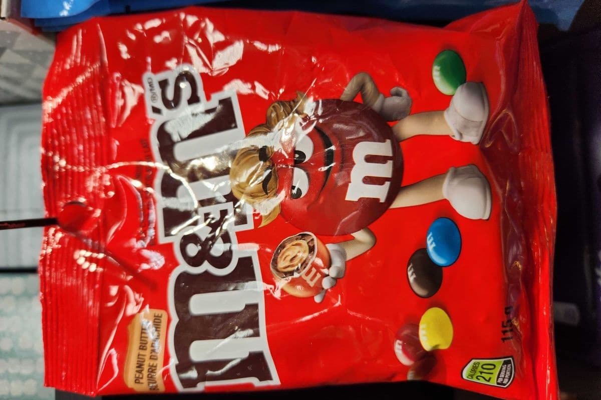 Chocolat M&M beurre d'arachide (115 g) / Peanut Butter and Chocolate M&M (115 g)