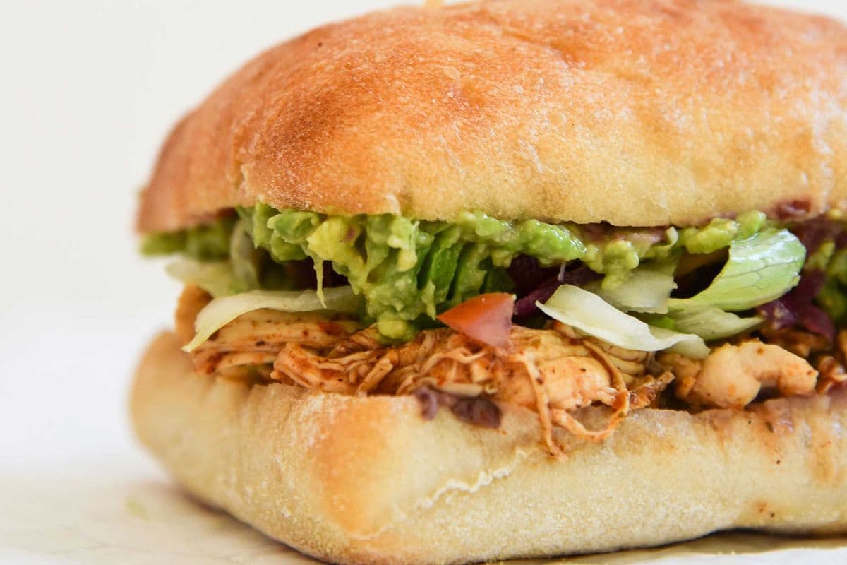 Honey Chipotle Chicken Torta