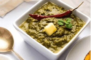 Sarson ka Saag with Makki Roti (2 pcs)