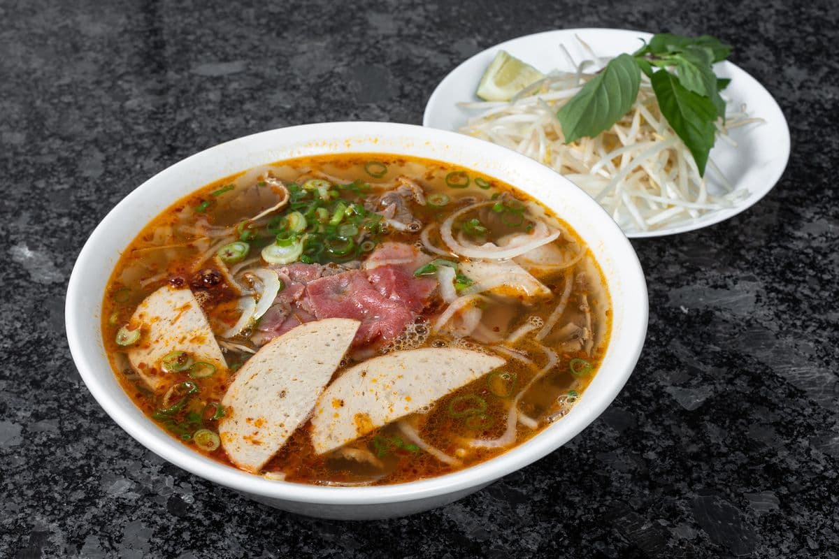 24. Spicy Beef & Pork Noodle Soup - Bun Bo Hue