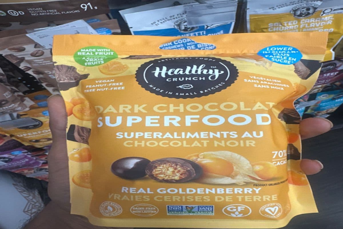 Healthy Crunch - Dark Chocolate Superfoods Real Goldenberry