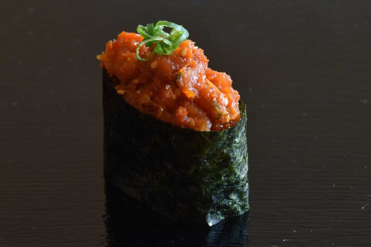 Spicy Tuna Gunkan Sushi