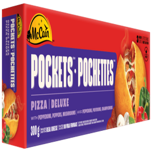 Mc Cain Pizza Pochettes Deluxe 300g/ Mc Cain Pizza Pockettes Deluxe 300g