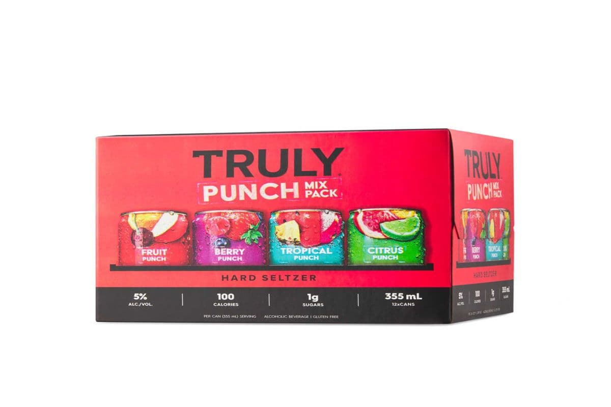 TRULY PUNCH VARIETY PACK 12*355ML (1 x 355ML)