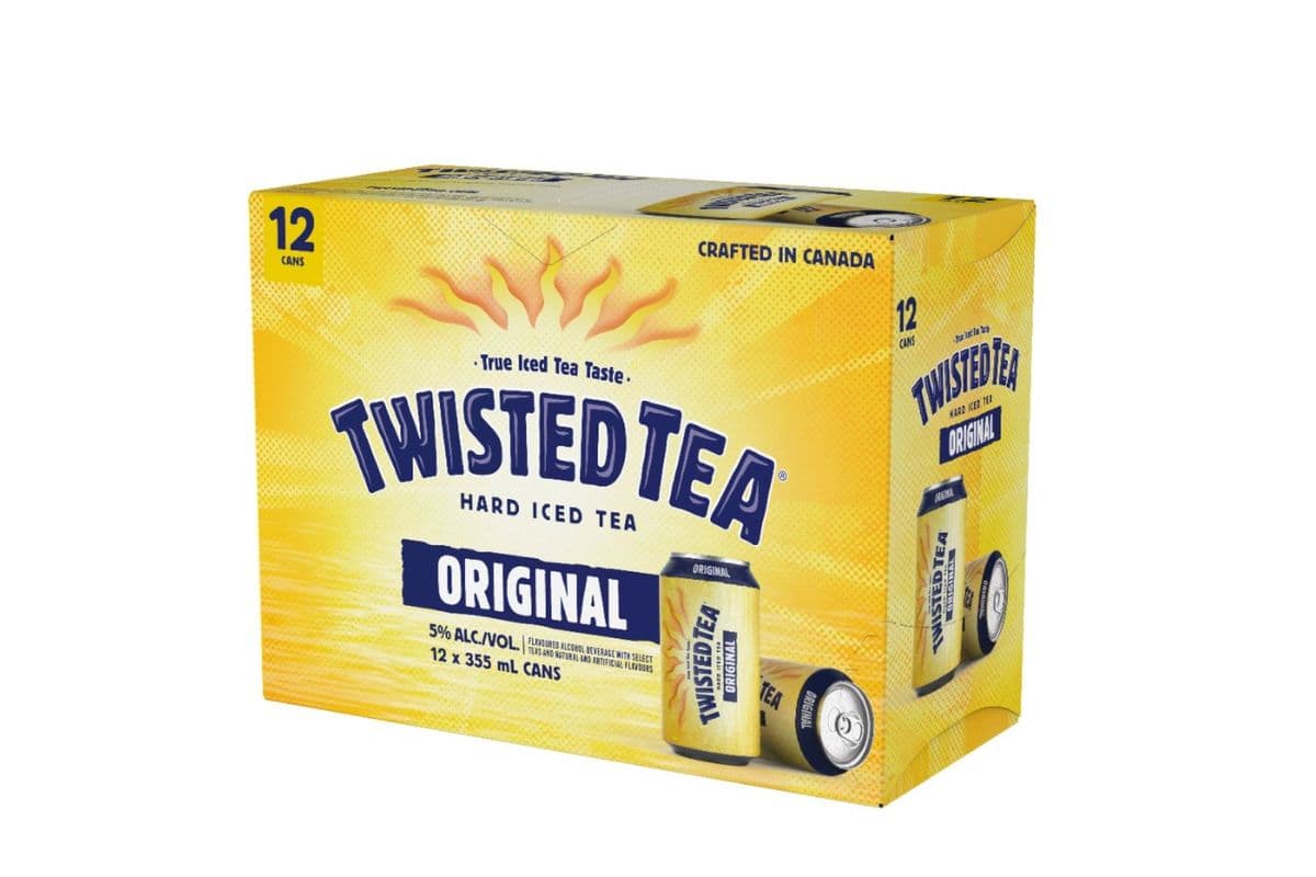 Twisted Tea Original Hard Iced Tea (12 x 355ml Cans)