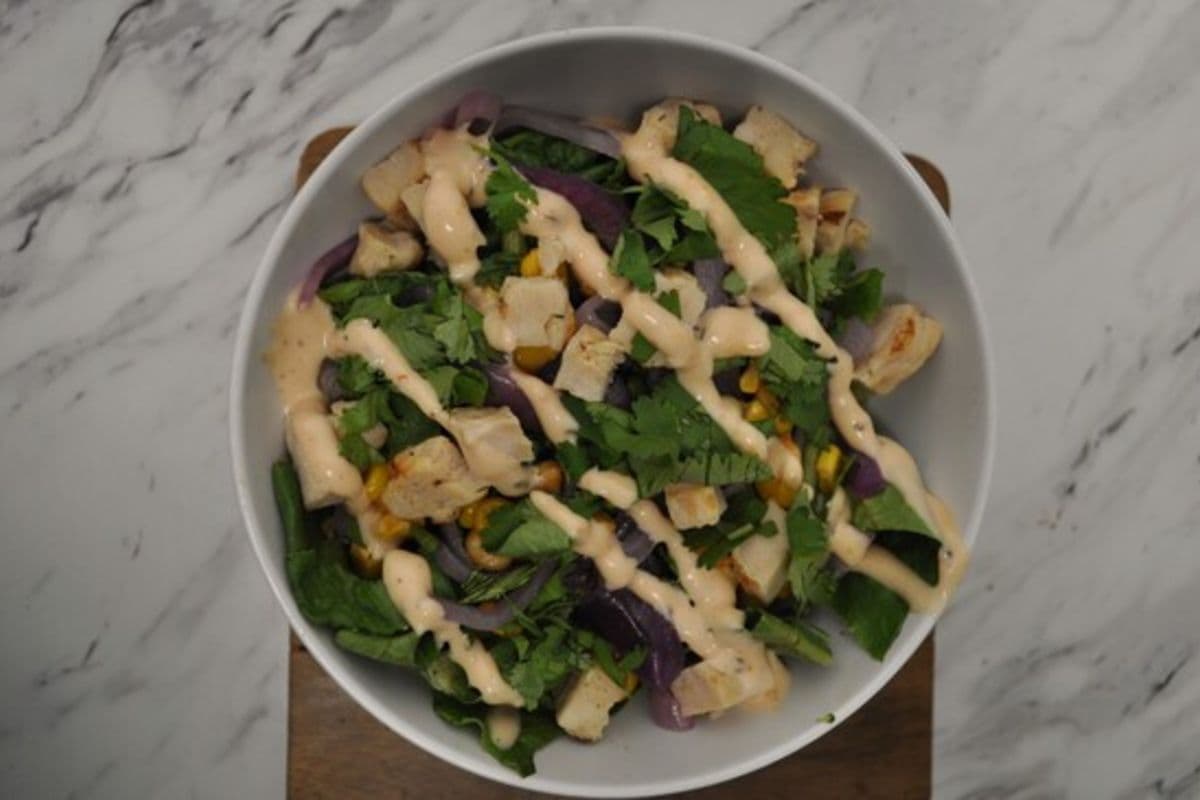 Southwest BBQ Chicken Salad