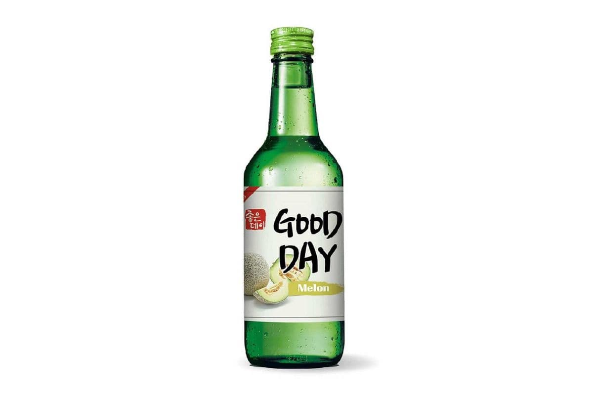 Good Day Soju Melon (360 ml Bottle) (1 x 360 ml)