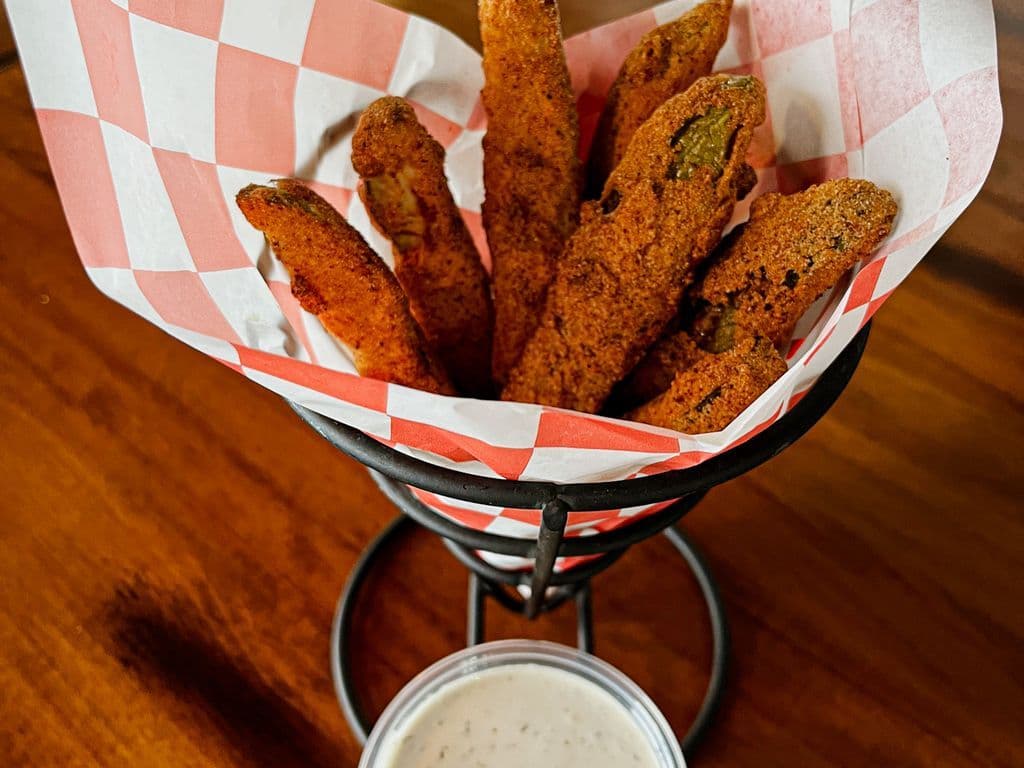 Gluten Free Deep Fried Pickles GF