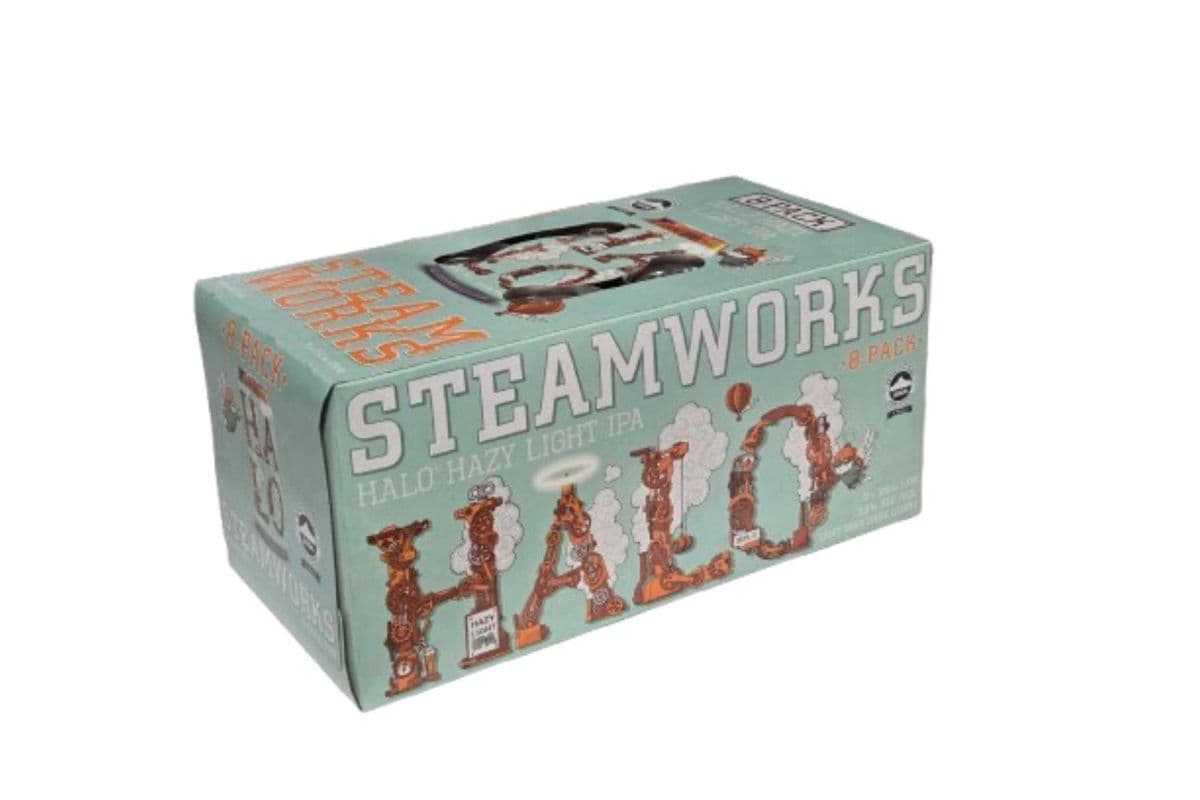 Steamworks Halo Hazy Light Ipa (8 x 355ml)