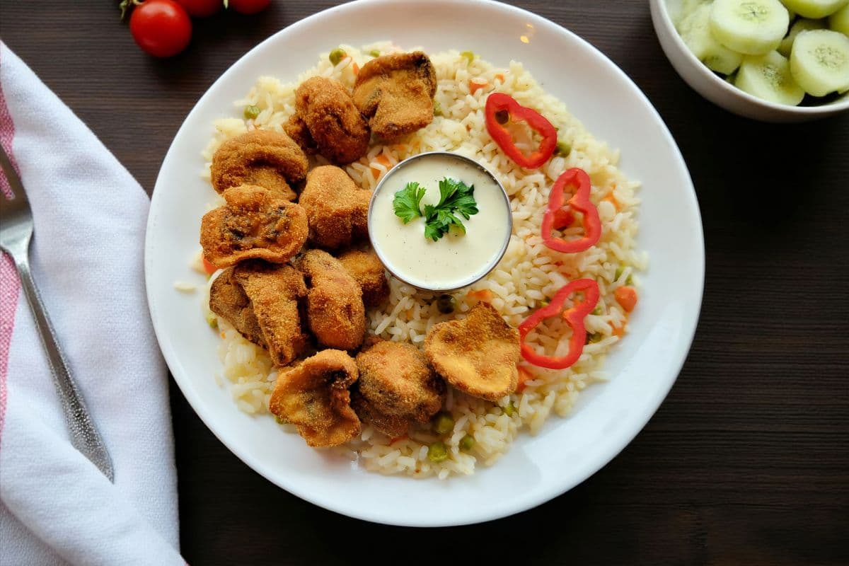 Breaded Mushrooms