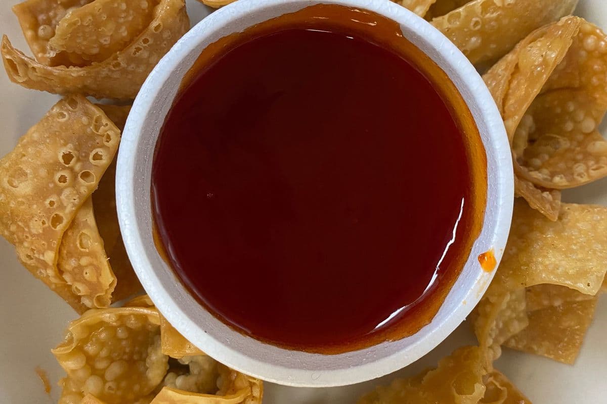 40. Sweet-and-Sour Pork Wonton