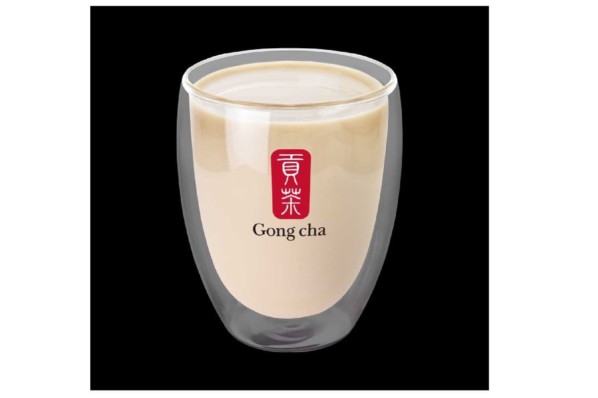 HOT Lychee Milk Tea