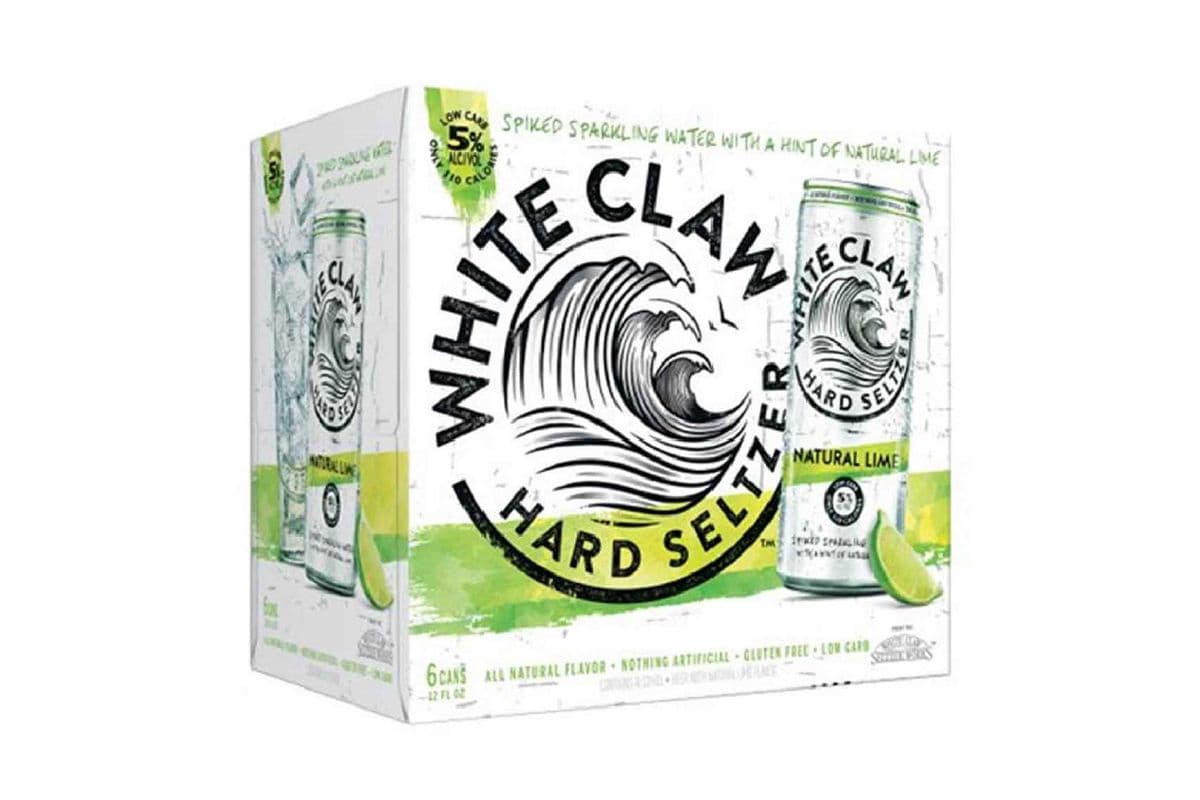 White Claw Lime (6 Pack Cans) (6 x 355 ml)