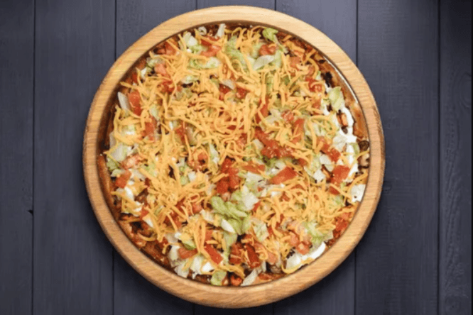 12. Single Small Taco Special Pizza