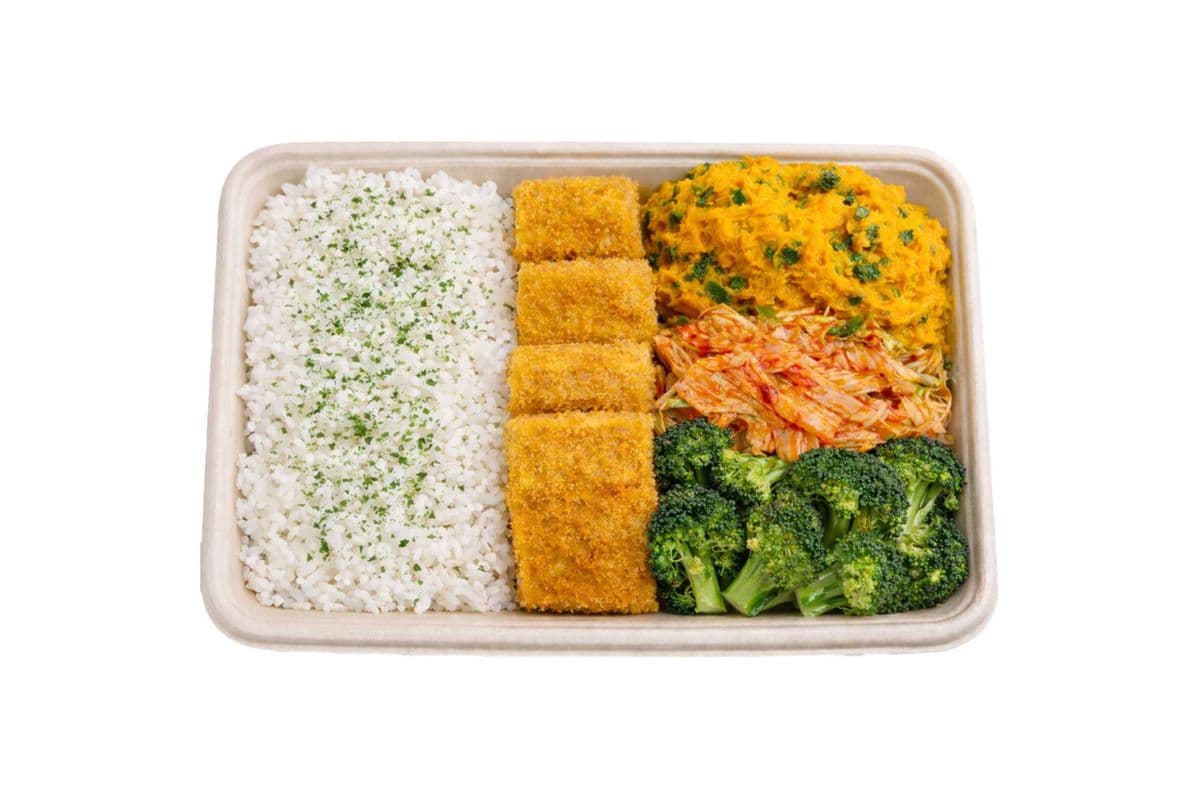 Golden Tofu Plate