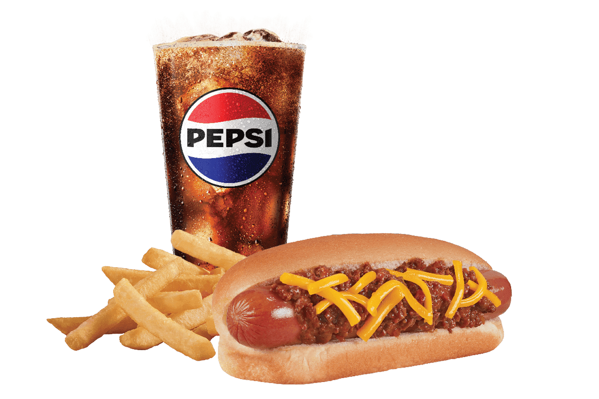 Chili Cheese Dog Combo
