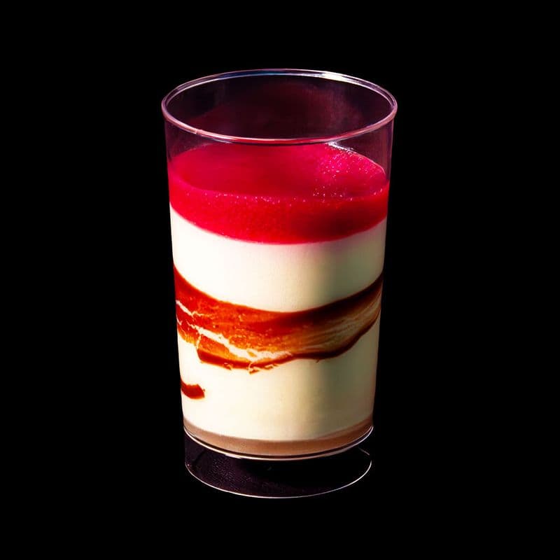 Mousse passion-mangue / Passion fruit & mango mousse