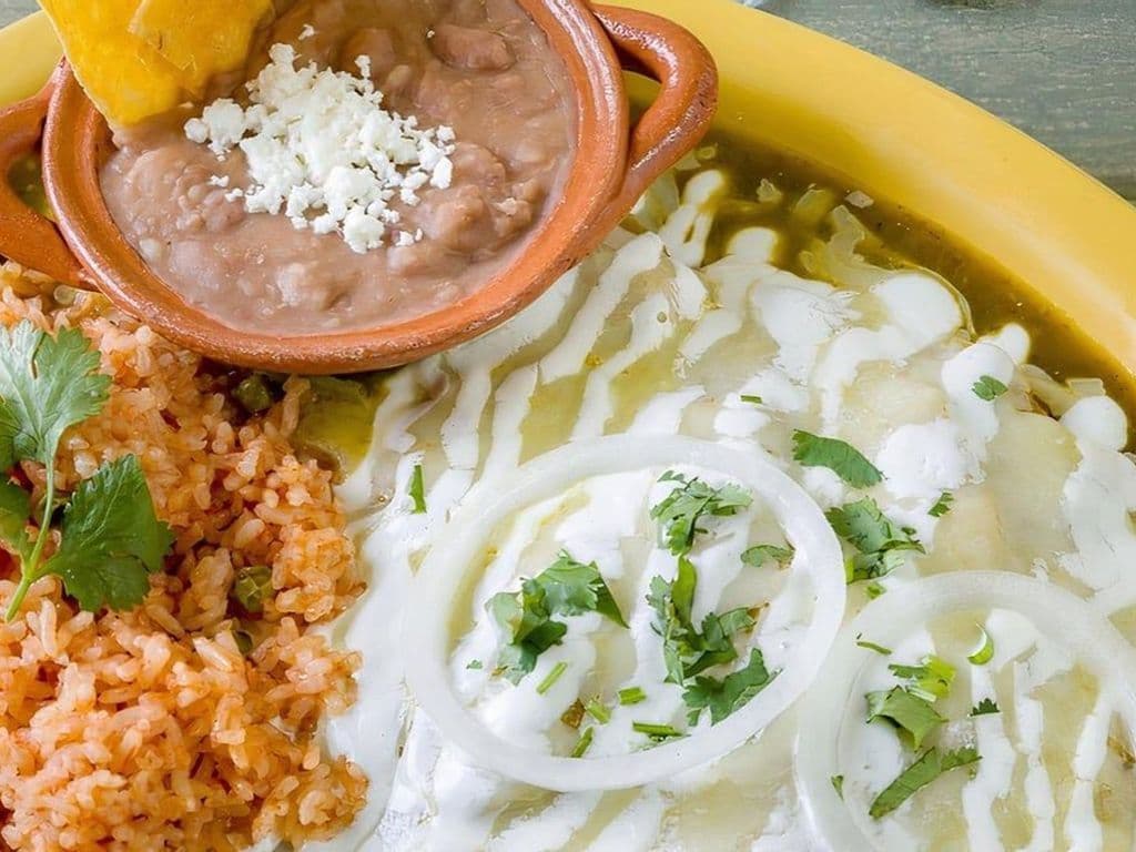 Enchiladas Verdes 